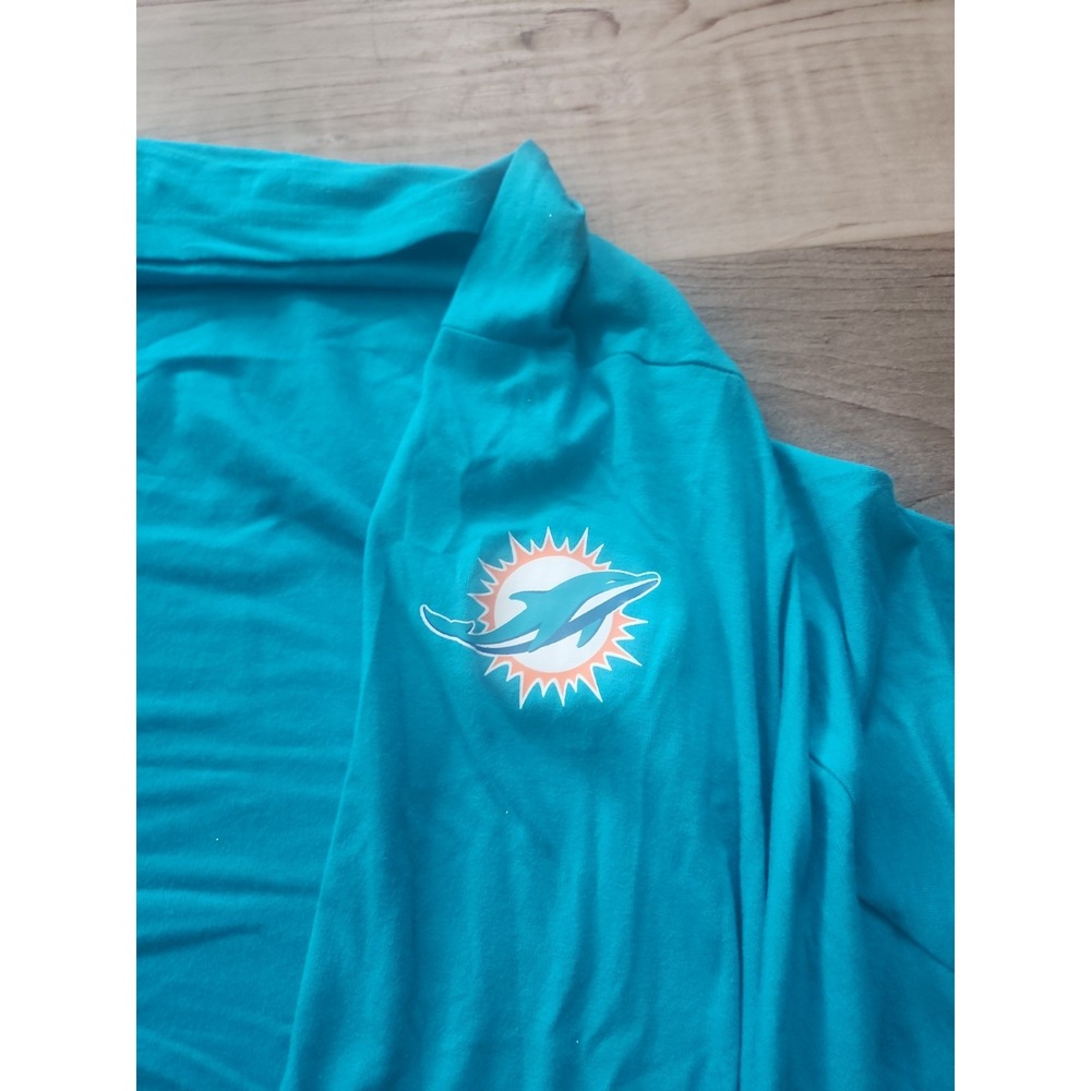Miami Dolphins Branded Cardigan XL - XXL Or 2XL